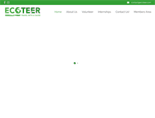 Tablet Screenshot of ecoteerresponsibletravel.com